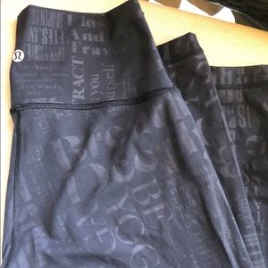 Lulu lemon Wonder Under